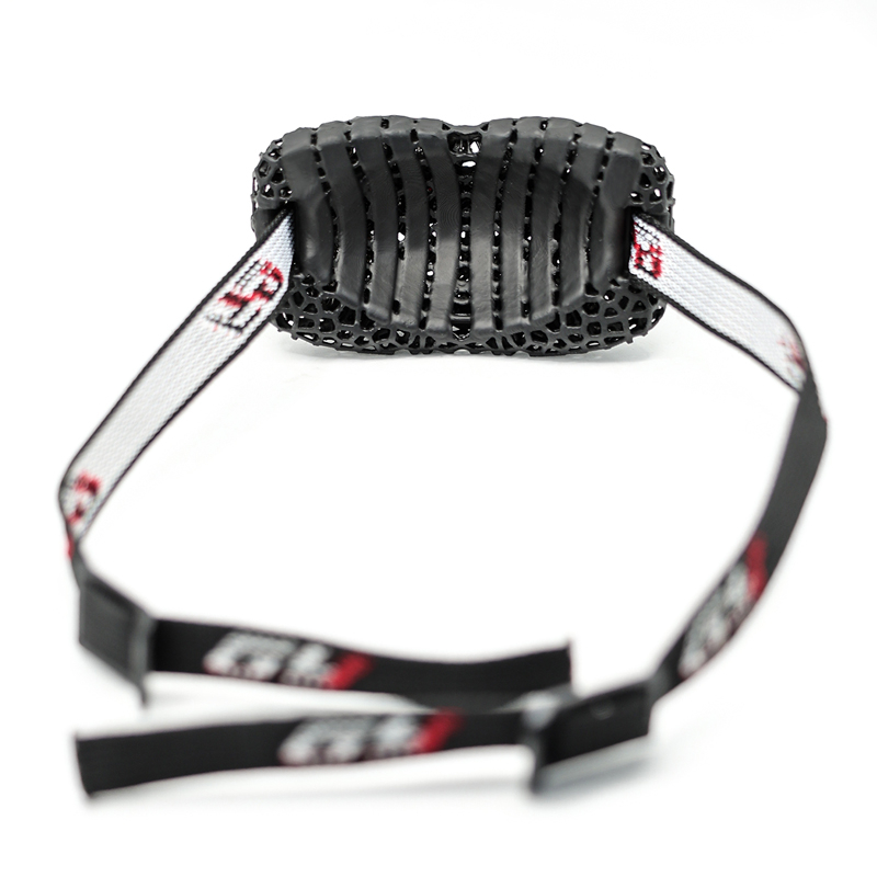 3D -painettu jääkiekko kypärä Cage Chin Cup -korvaus