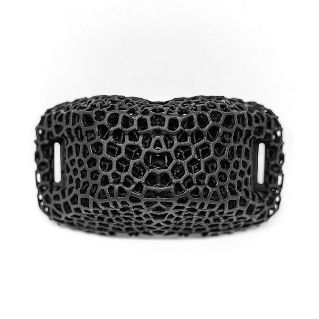 3D -painettu jääkiekko kypärä Cage Chin Cup -korvaus