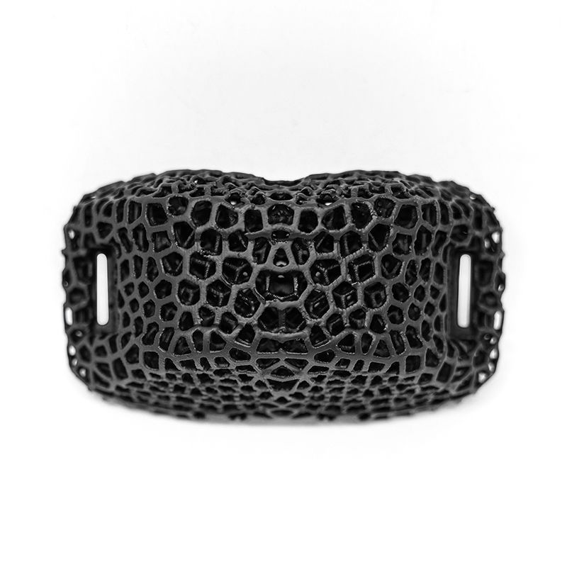 3D -painettu jääkiekko kypärä Cage Chin Cup -korvaus