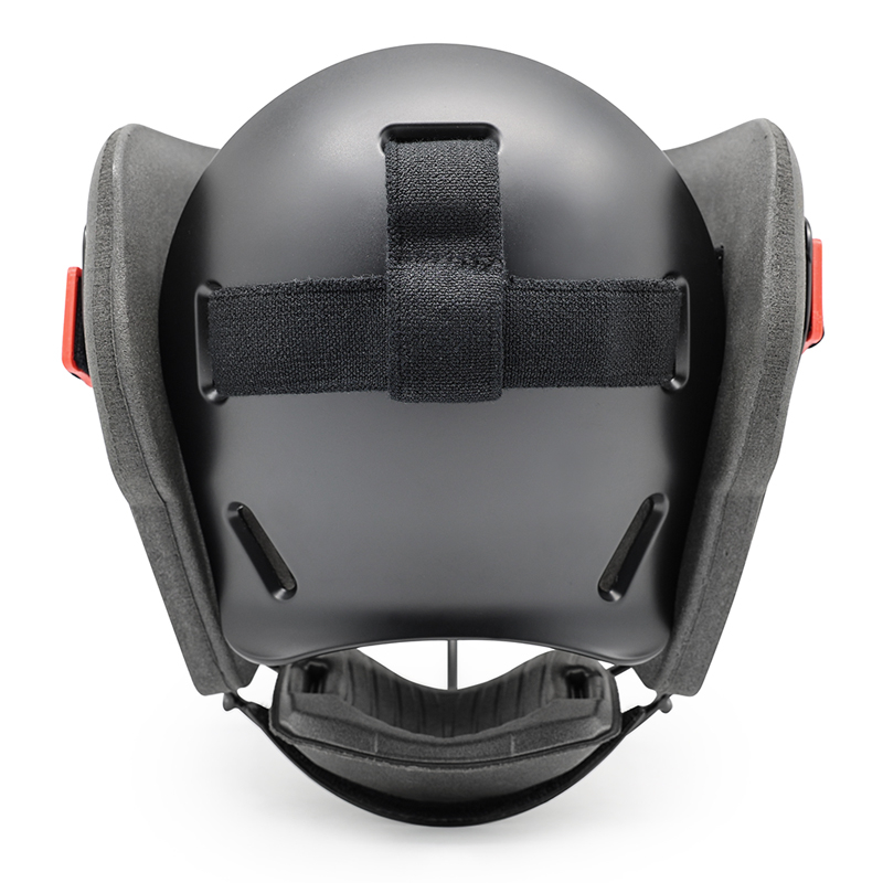 Premium Safety Field Hockey -kasvonaamio selkälevyllä