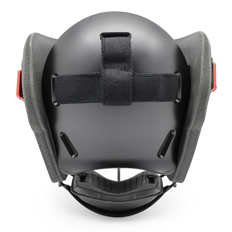 Premium Safety Field Hockey -kasvonaamio selkälevyllä