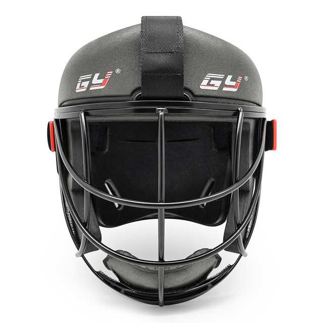 Premium Safety Field Hockey -kasvonaamio selkälevyllä