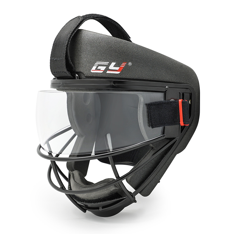 Premium Field Hockey Penalty Corner kasvonaamio visiirillä